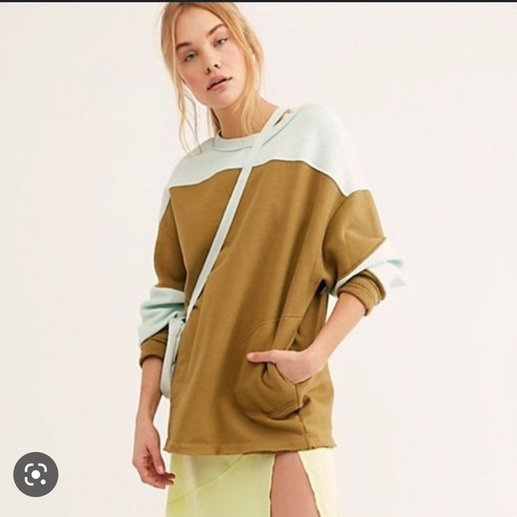 Free People Jordan Color Block Pullover - Picture 2 of 5